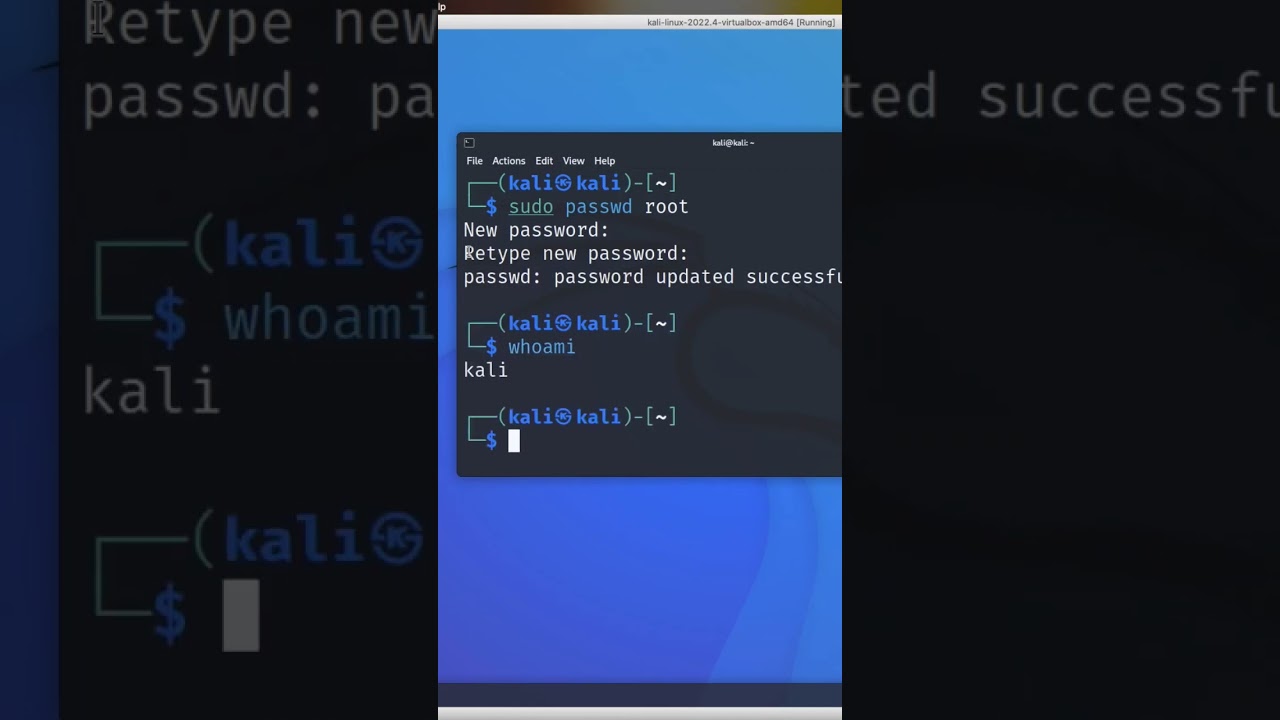 Enable Root Login in Kali Linux Easily 🔐