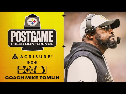 Coach Mike Tomlin Postgame Press Conference (Week 9 vs Indianapolis Colts) | Pittsburgh Steelers