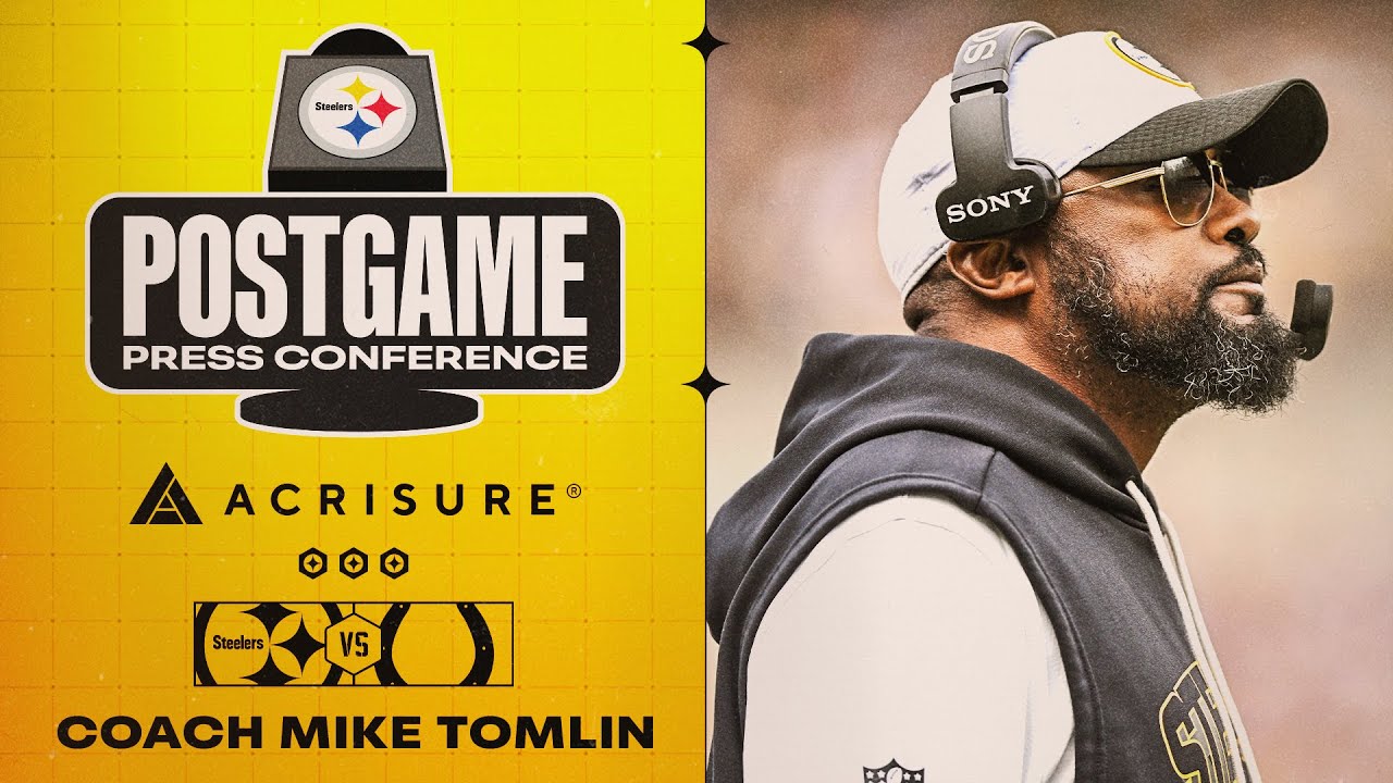 Coach Mike Tomlin Breaks Down Steelers’ Week 9 Victory Over Colts 🏈