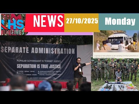 27 October 2025|THUSOH LAHKHOM|SA JONG Seitho Action umlou tabong ahitai|LHSKUKITIMES