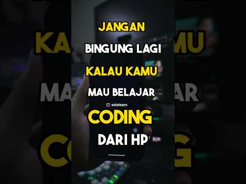 Belajar Coding dari HP? Bisa kok #programmer #belajar #coding