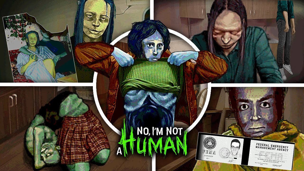 No, I'm Not Human - Secrets & Events with Visitors 🎮