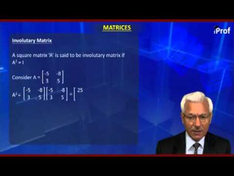 Idempotent & Involutory Matrices for IIT JEE 📚