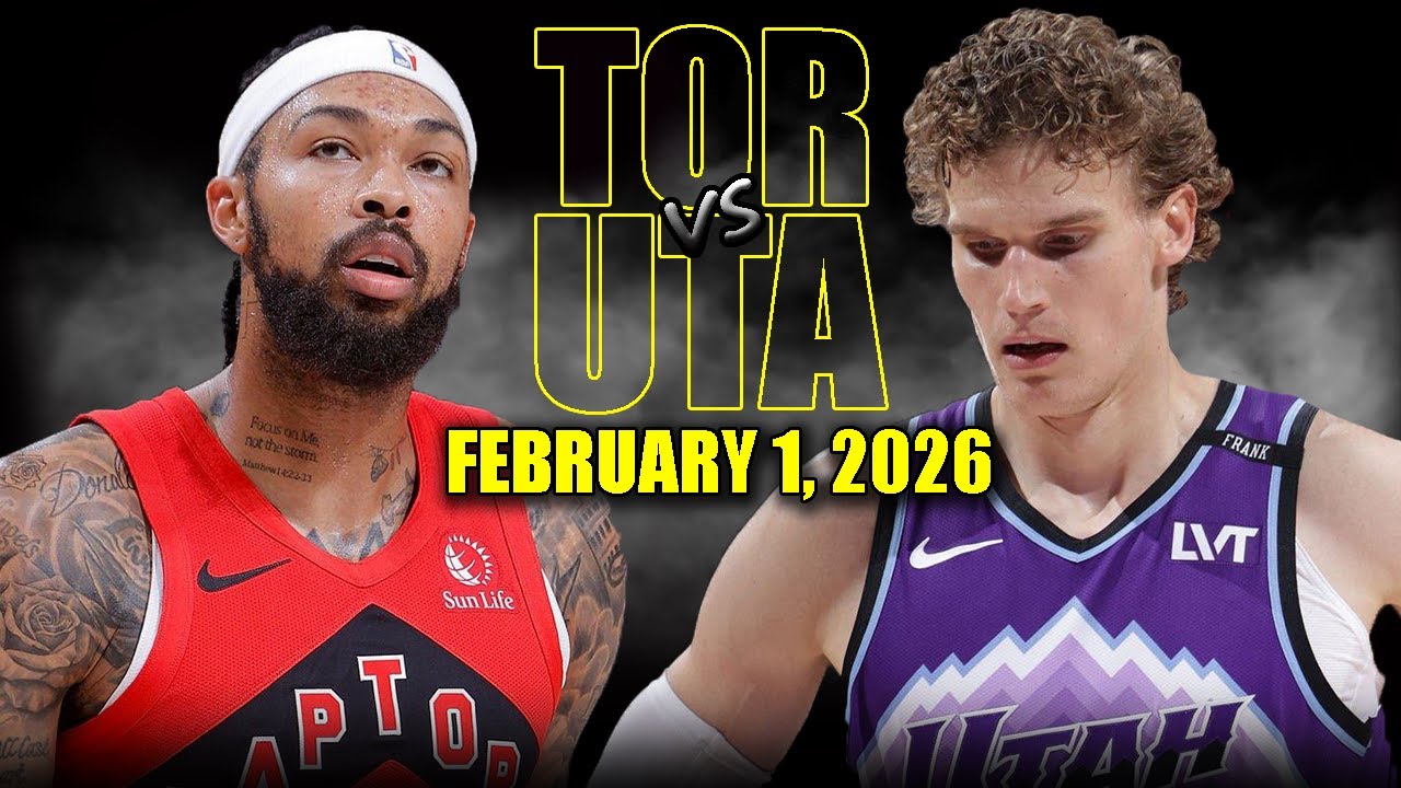 Toronto Raptors vs Utah Jazz Full Game Highlights – February 1, 2026 | NBA Season