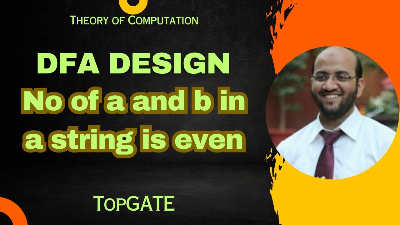 DFA Design for Even Number of 'a's and 'b's | Automata Theory Tutorial