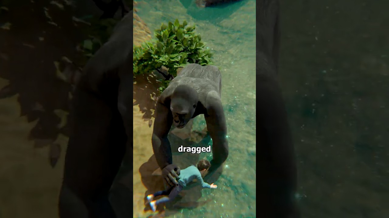 Boy Falls Into Harambe's Enclosure 😨