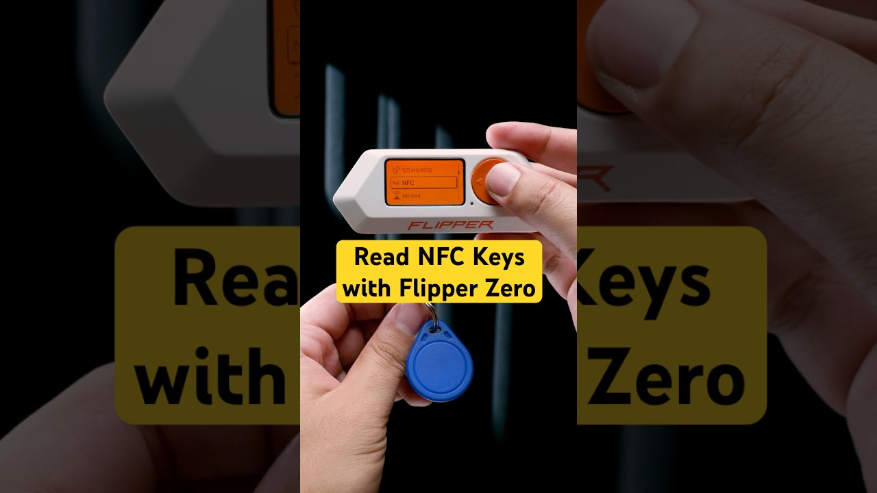 🔒➡️🔓Open doors with Flipper Zero! Read and copy NFC tags to use them later #flipperzero #tech
