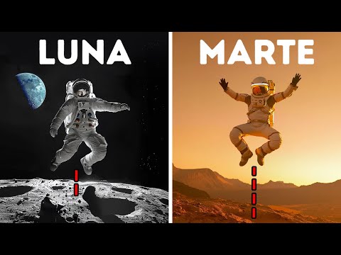 ¿Qué tan alto puedes saltar en diferentes planetas?