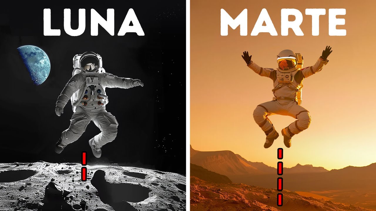 Capacidad de salto en diferentes planetas y el efecto de la gravedad