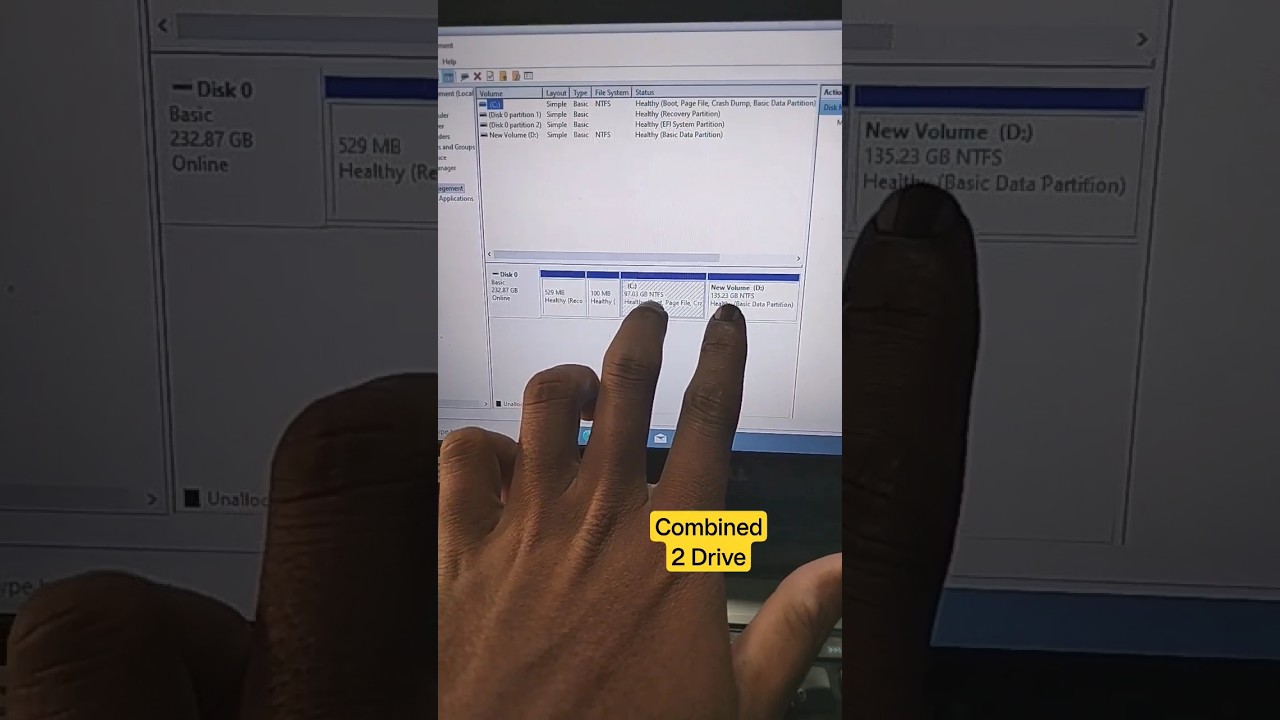 Merge Hard Drive Partitions in Windows 10 π₯οΈ