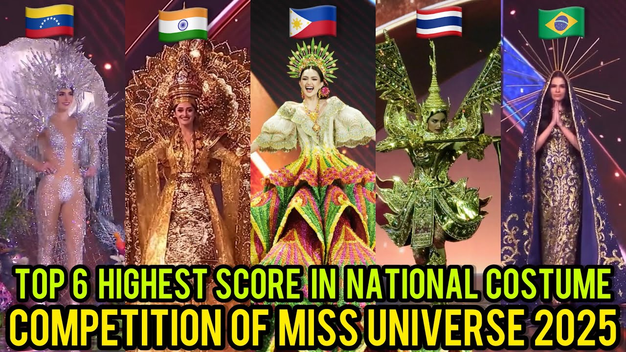 Top 6 National Costumes at Miss Universe 2025 🇵🇭