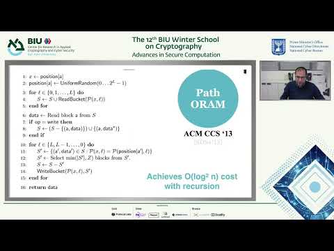 The BIU Research Center on Applied Cryptography and Cyber Security Live Stream