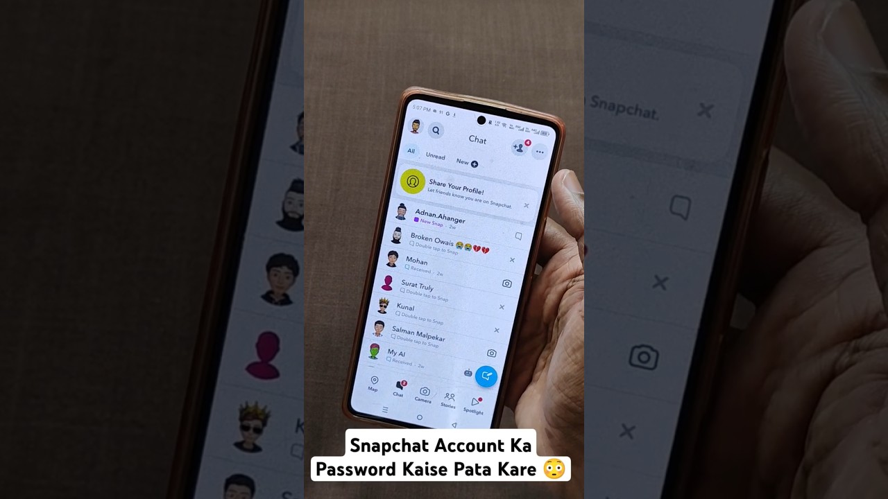 Snapchat Account Ka Password Kaise Pata Kare 😳
