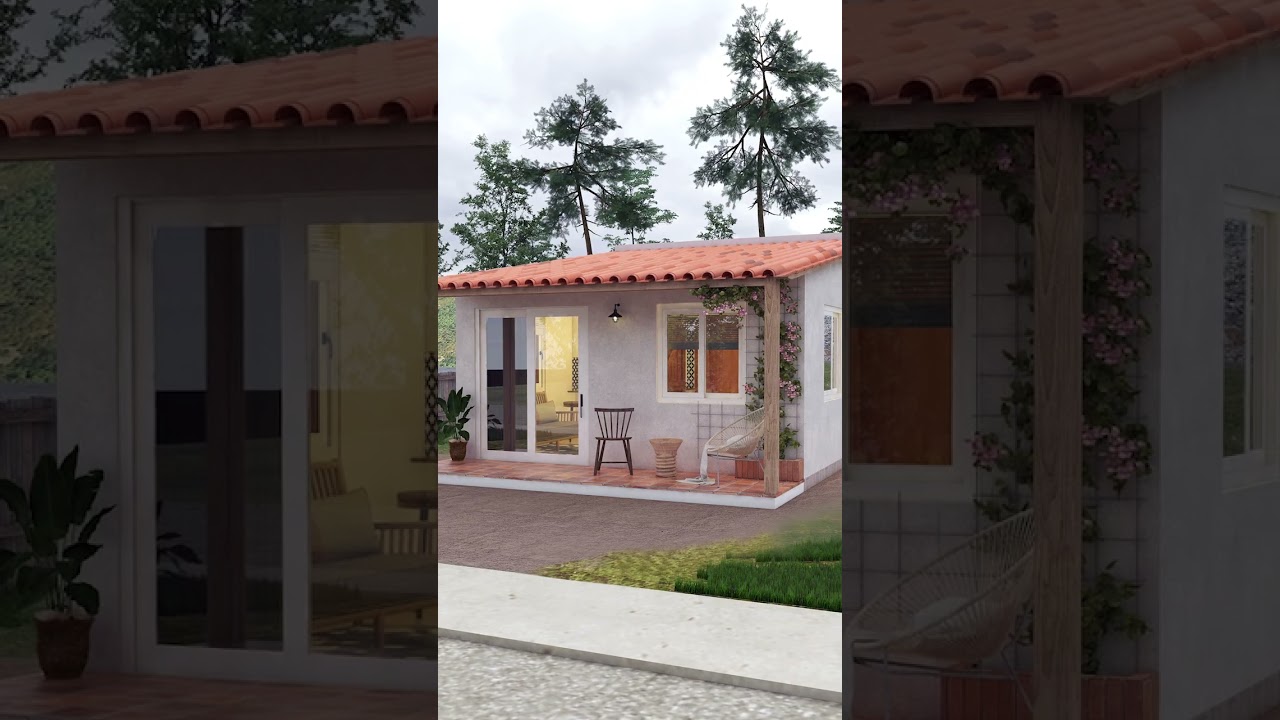 Small 5x5m House Design | 270 Sqft 🏡