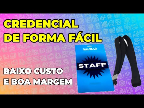 Credenciais Plastificadas Fácil de Fazer - Produção do dia na Gráfica Rápida