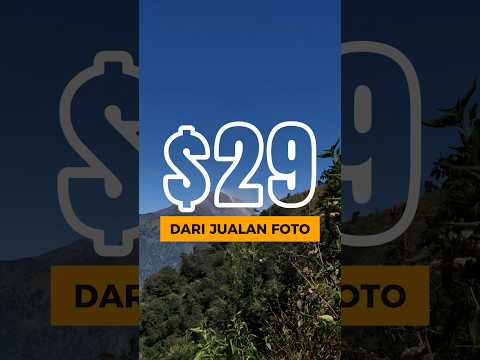 $29 DARI JUALAN FOTO DI SHUTTERSTOCK