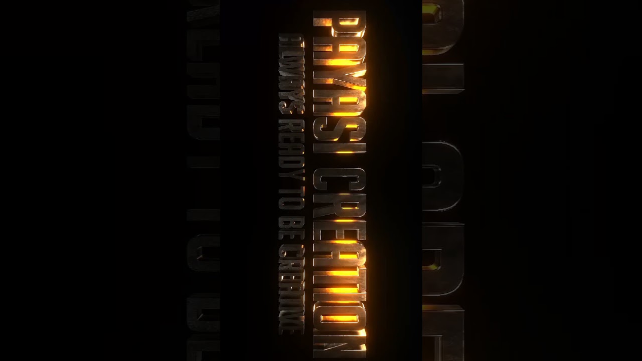 Cinematic 3D Element Intro on Android (2024) ๐ฌ