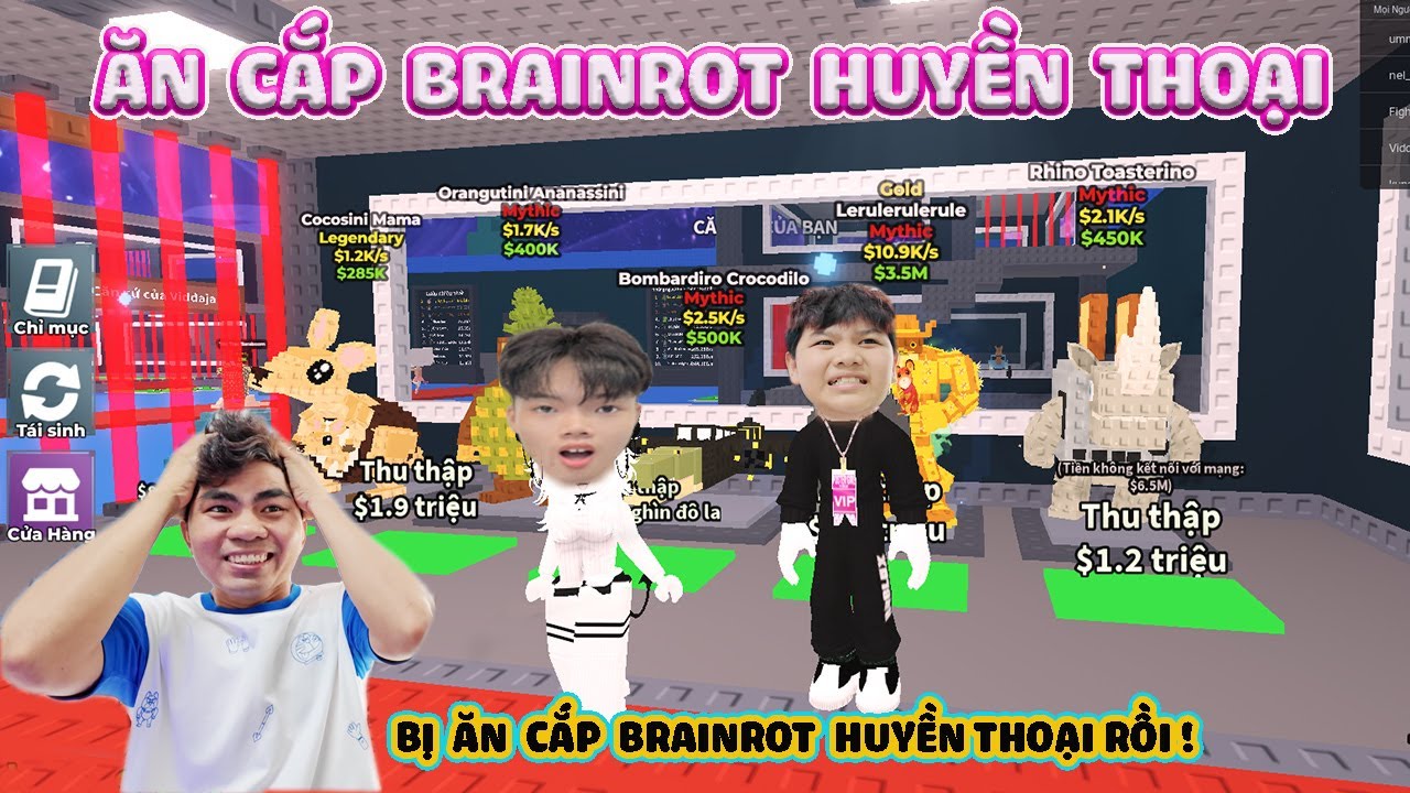 Tài Vinh Thử Thách Brainrot Huỳnh Thoại 🧠