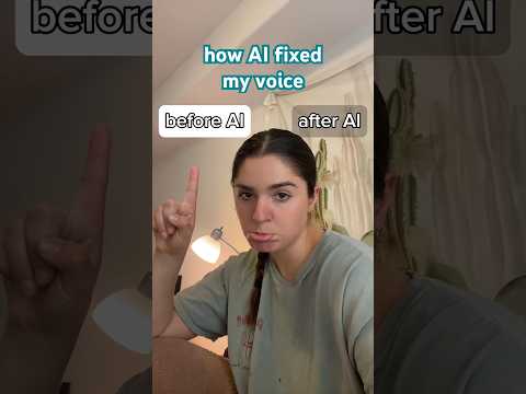 how AI made me a GOOD singer