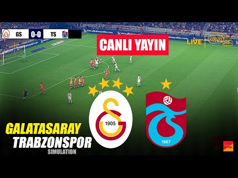 🔴CANLI: Galatasaray - Trabzonspor | eFootball PES 21 Video Simülasyon Oynanışı