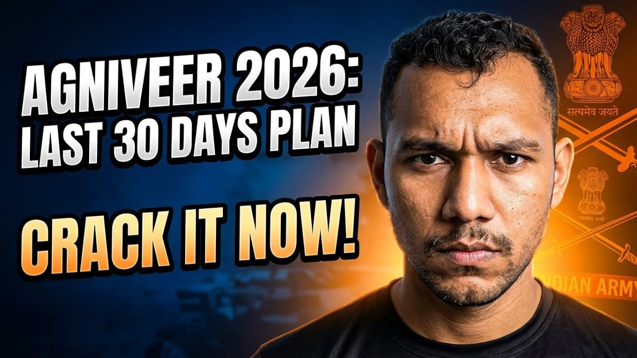 Agniveer 2026 CEE Last 30 Days Strategy🔥