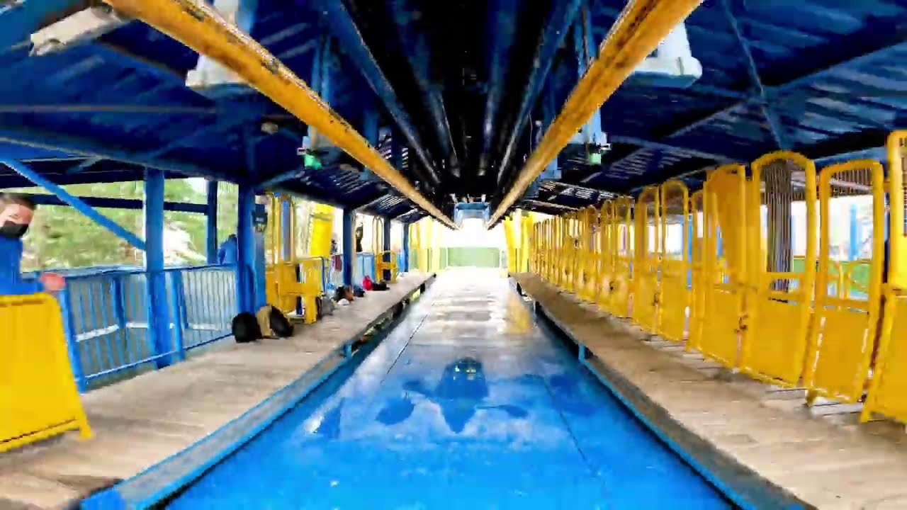 🎢 Parque Warner Madrid: Stunt Fall Emoción