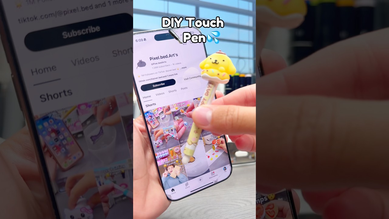 DIY Touch Pen Craft ✒️