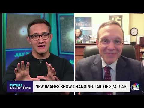 Комета 3i/ atlas приближается к солнцу. Интервью Ави Леб с канала NBC 23.10.25, перевод яндекс.