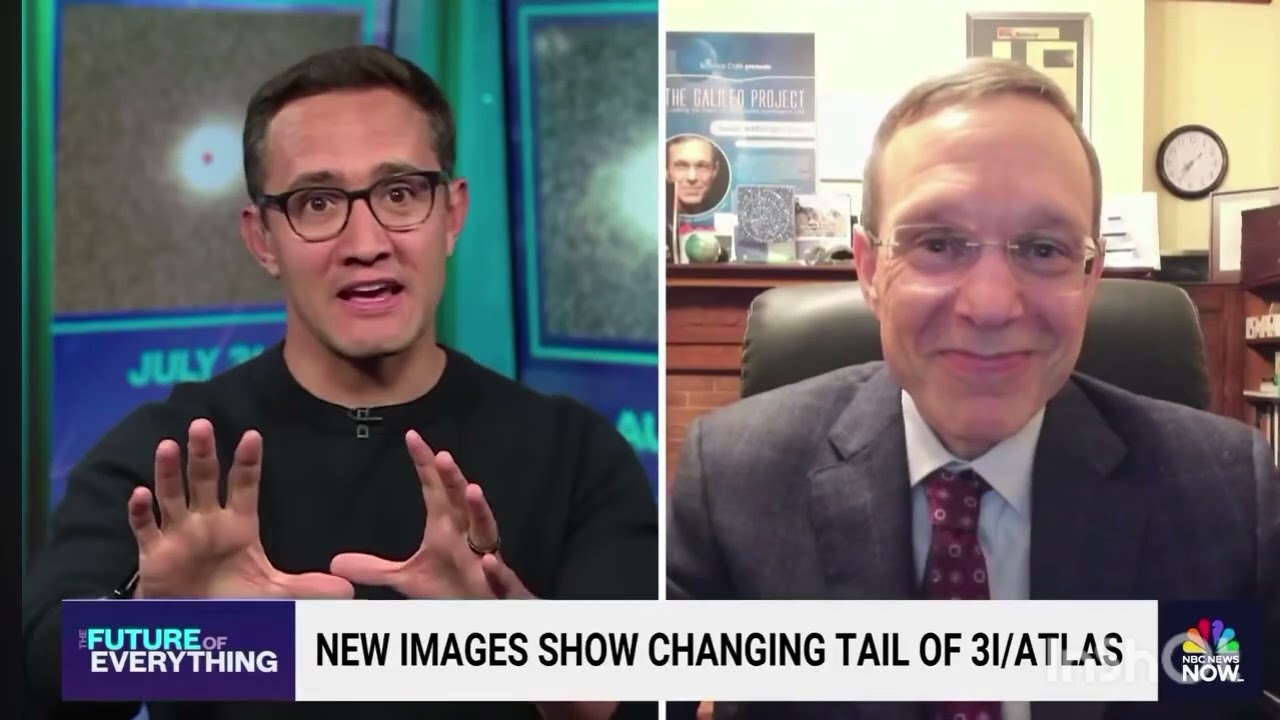 Комета 3i/Atlas приближается к Солнцу: Эксклюзивное интервью Ави Леб на NBC 🌠
