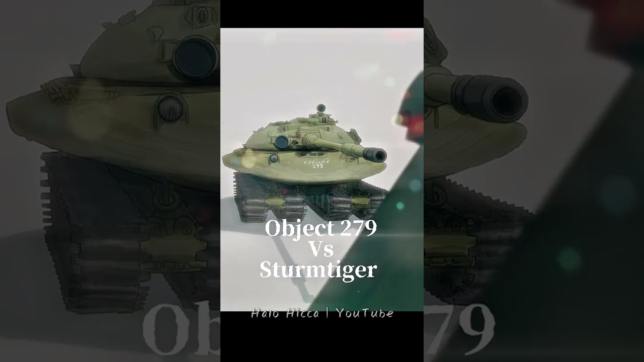 Sturmtiger vs Object-279 Manga Style ⚠️