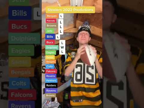 Steelers Schedule Prediction