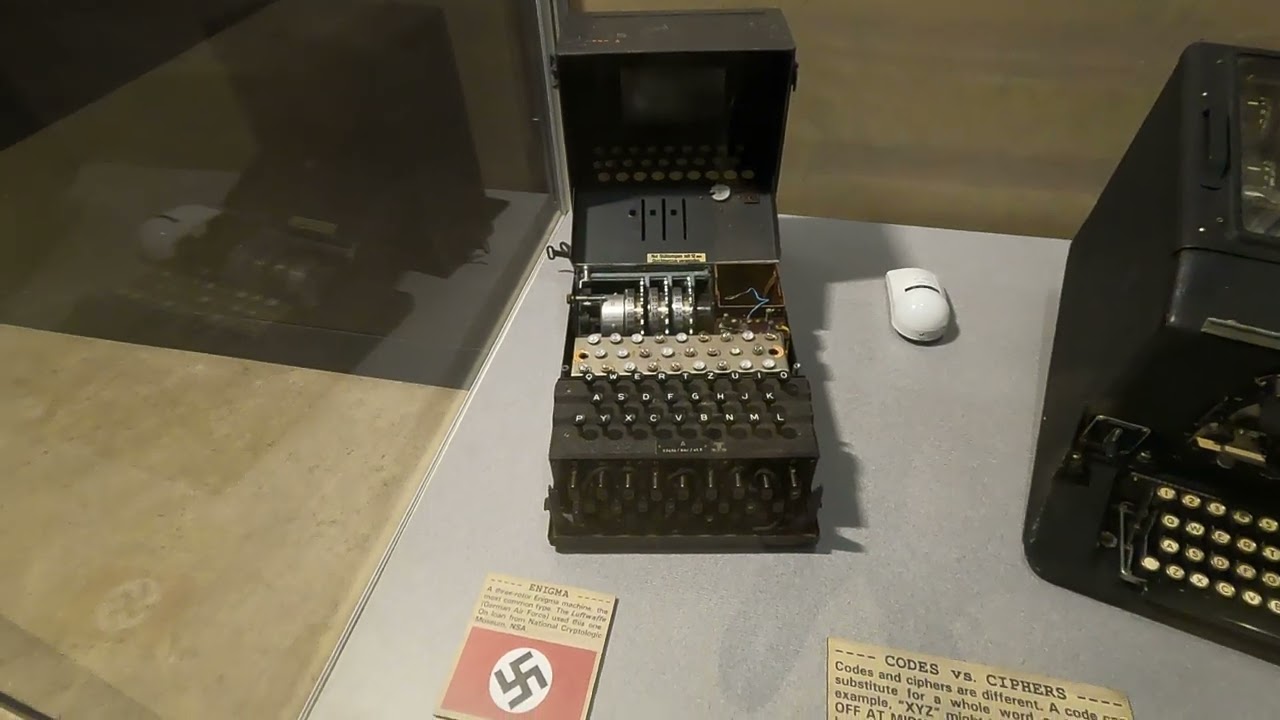 Sigaba vs Enigma: The Hidden US WWII Cipher Machine at the National Museum ✈️
