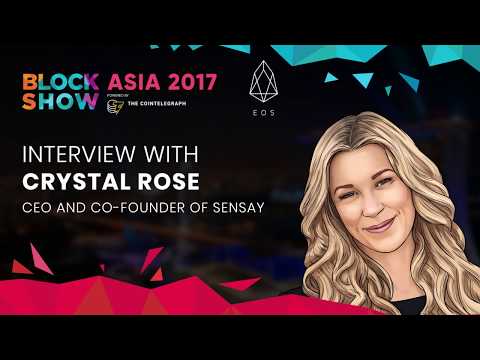 BlockShow Asia 2017: Interview with Crystal Rose