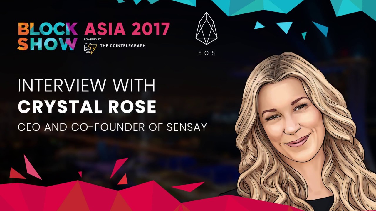 Exclusive Interview with Crystal Rose at BlockShow Asia 2017 🚀