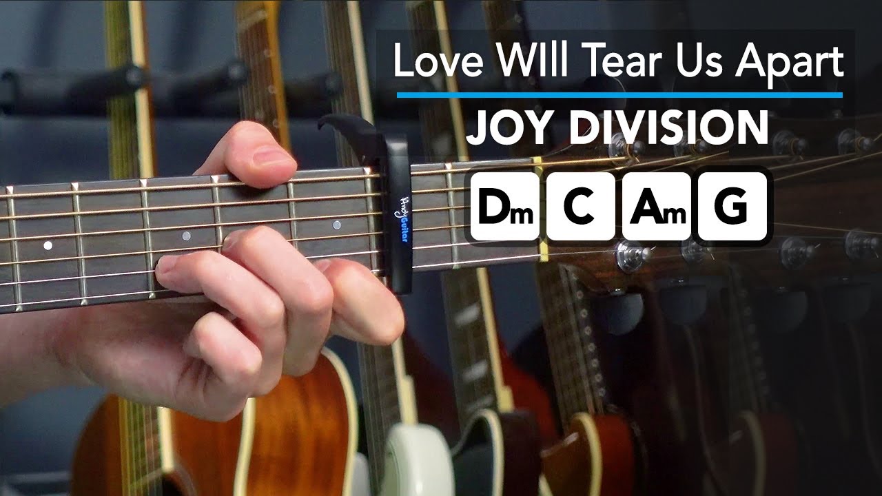 Learn 'Love Will Tear Us Apart' Guitar with 4 Easy Chords 🎸