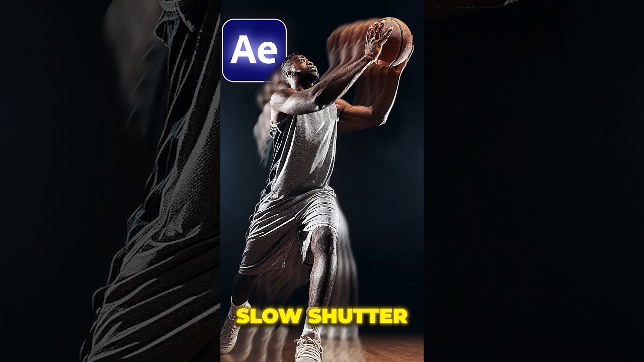 Create Slow Shutter Effect in After Effects 🎥