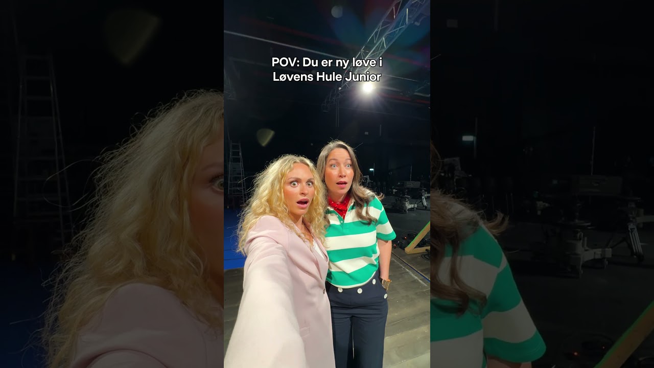 Når det rammer dig, at du er ny løve i 'Løvens Hule Junior' 😧 Se den nye sæson på #DRTV #drultra