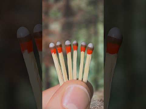 How To Make Strike Anywhere Matches at Home #survival #bushcraft #camping #outdoors