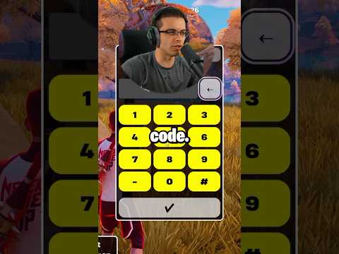 @NickEh30 needed this SECRET CODE on my MAP! 😳🔥 #fortnite