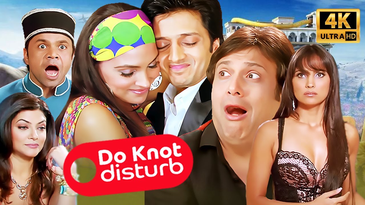 Do Knot Disturb (2009) 😂 Full Hindi Movie 4k | Govinda | Riteish & Rajpal Yadav | Non-Stop Comedy