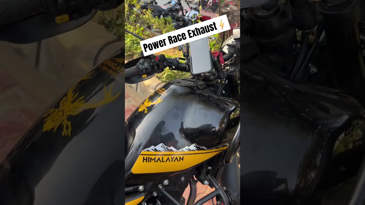Power Race Exhaust ⚡️for Himalayan 450
