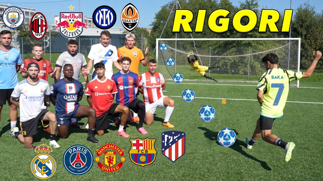 RIGORI CHALLENGE Champions League 2.0 ⚽️