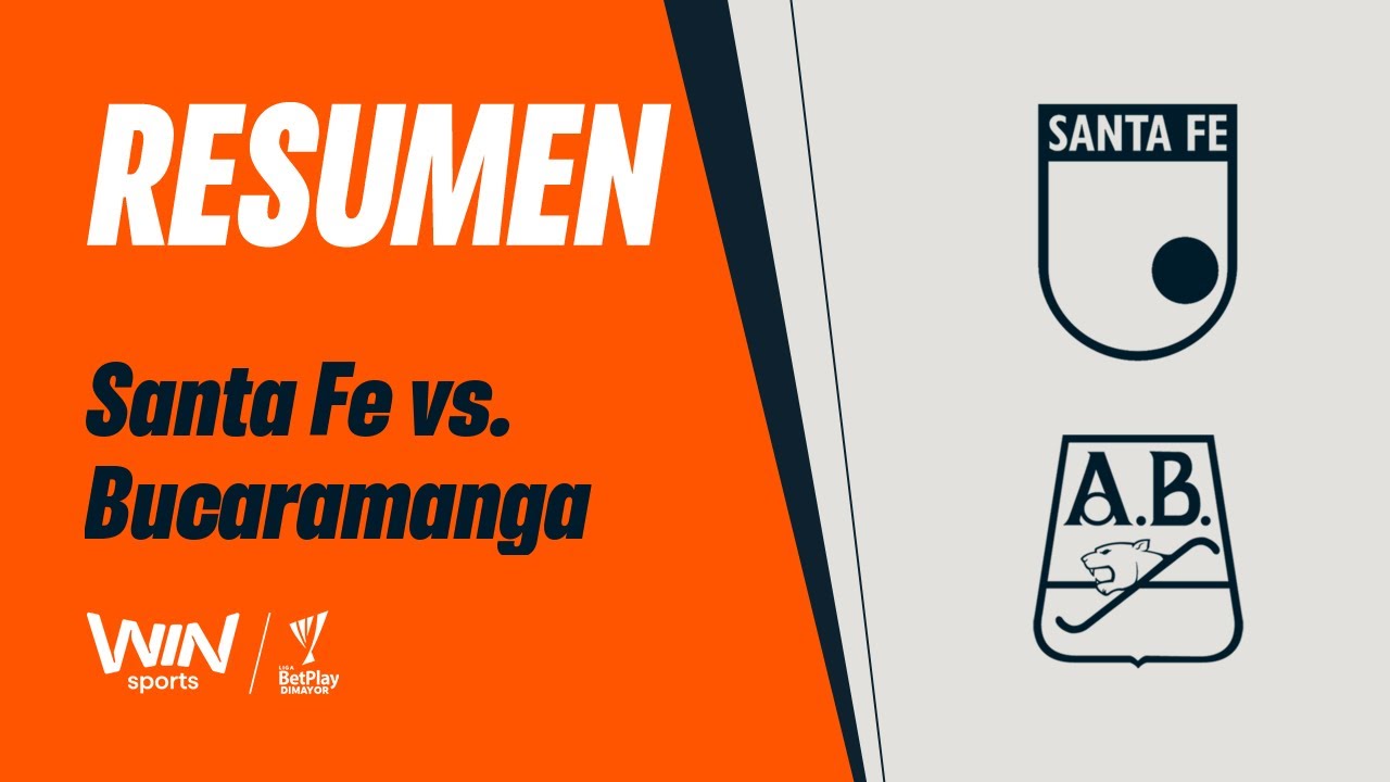Santa Fe vs. Bucaramanga | Liga BetPlay 2025-2