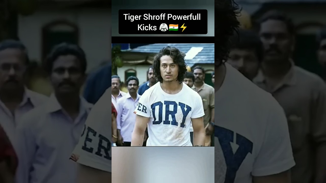 Tiger Shroff's Powerful Kicks 🥋