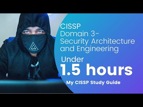 CISSP Training - Domain 3 - Security Architecture and Engineering - Under 1.5 hours