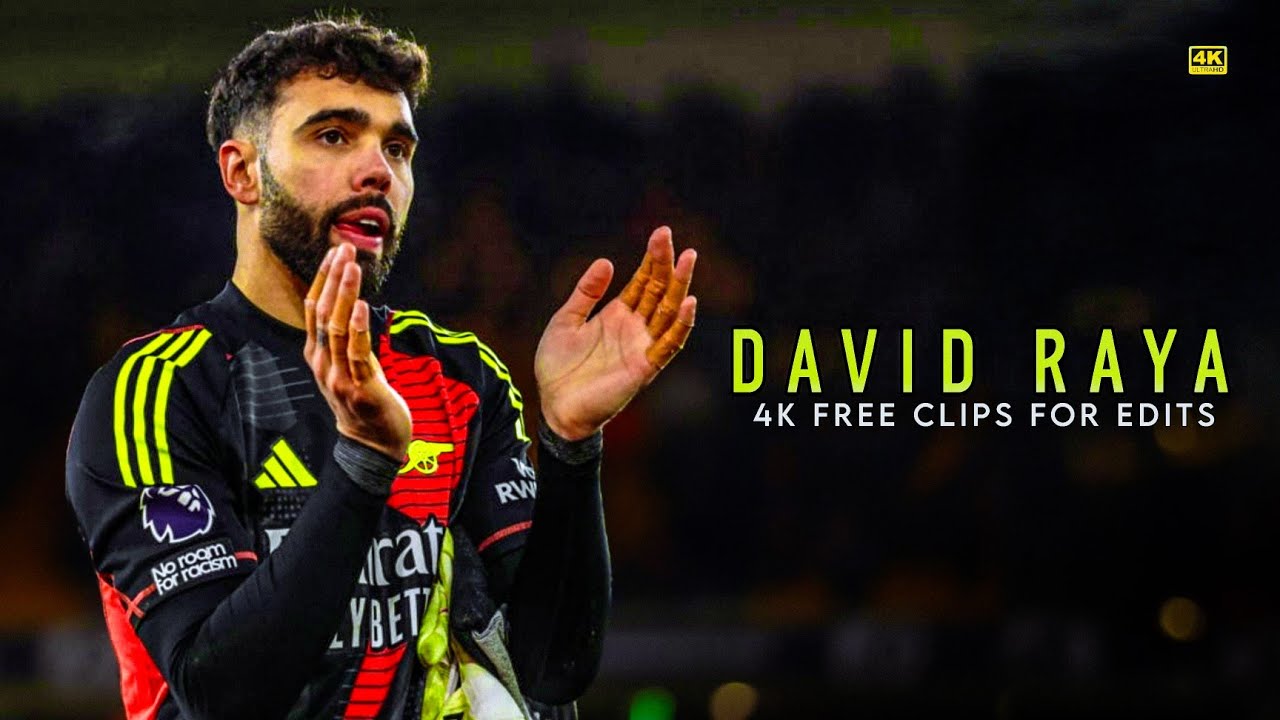 David Raya 2025 - Free 4K Clips 🎥 No Watermark & Free to Use!