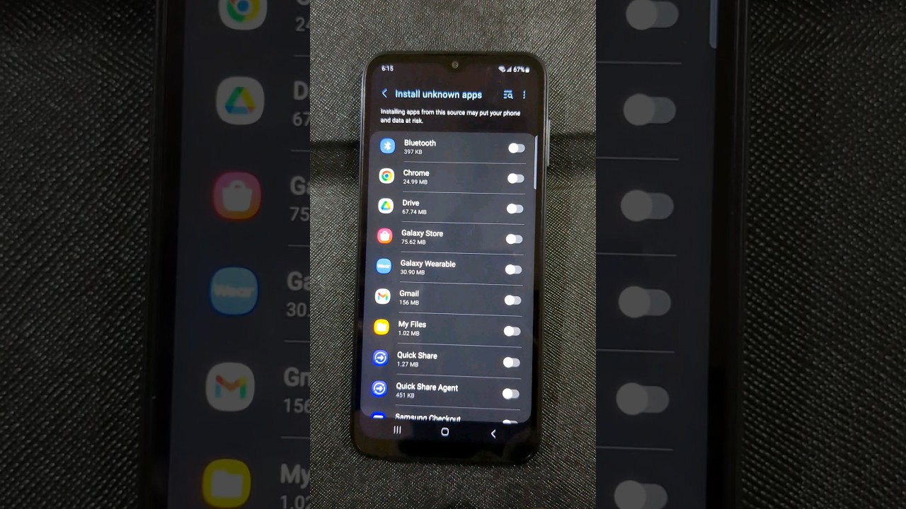 Enable Unknown Apps on Galaxy A14 5G 📱