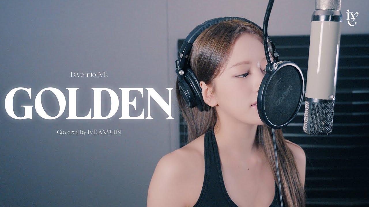IVE's 'GOLDEN' Covered by ANYUJIN – Exclusive Merch & More! ✨