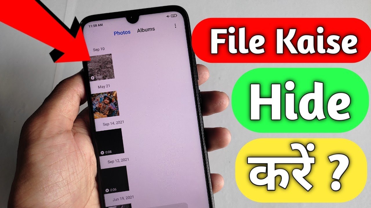 Mobile Me File Hide Tips 📱