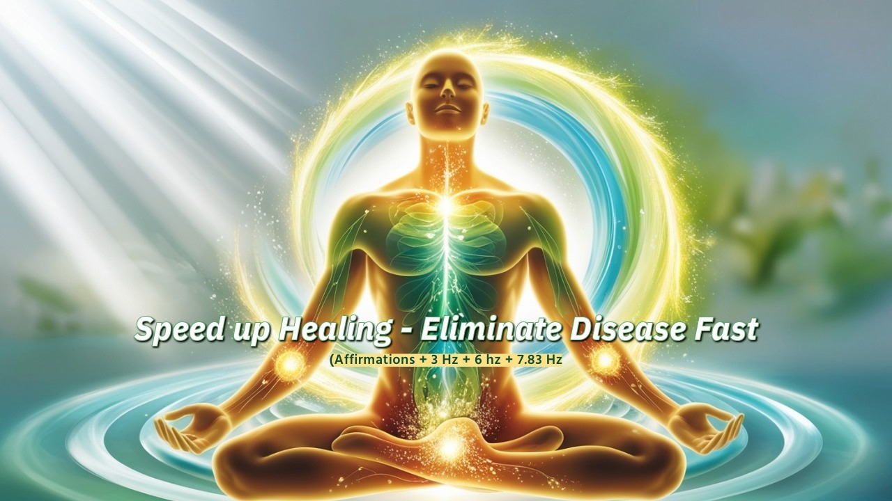 Accelerate Healing and Disease Recovery with Affirmations and Binaural Frequencies (3Hz, 6Hz, 7.83Hz)